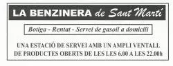 LA BENZINERA DE SANT MARTÍ