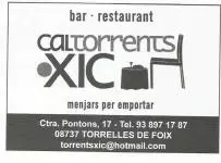 BAR-RESTAURANTS CAL TORRENTS XIC